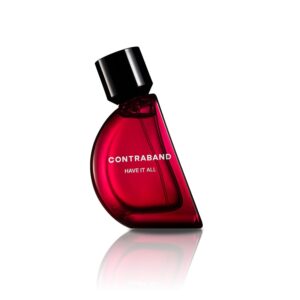 contraband eau de parfum have it all | vanilla, musky, floral and fruity fragrance notes | warm floral & long lasting perfume for women